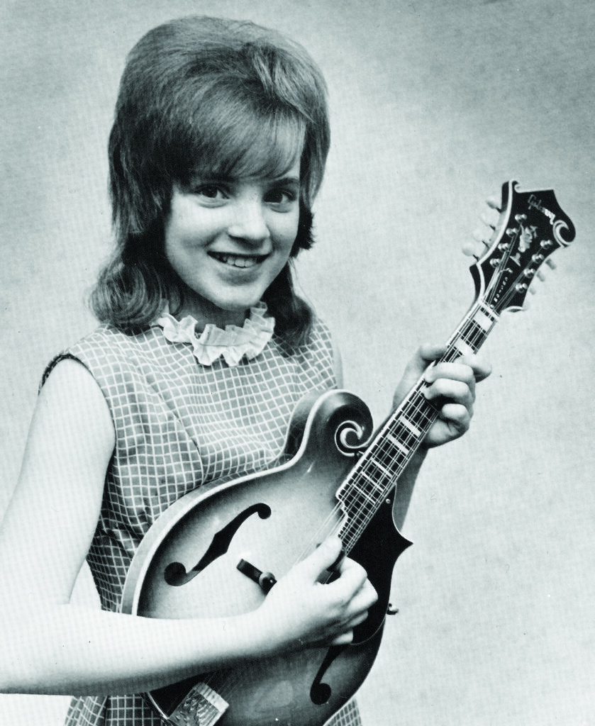 Rhonda Vincent in 6th Grade. Photo Courtesy of Rhonda Vincent