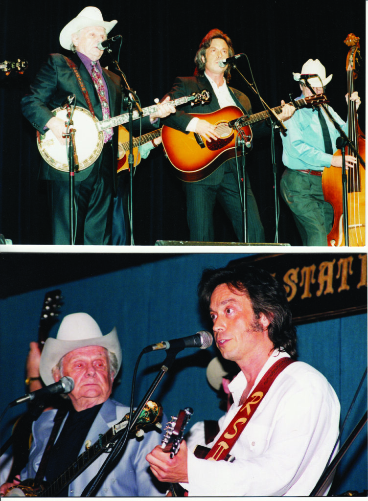 Jim Lauderdale performing with Ralph Stanley. // Photos by Mike kelly