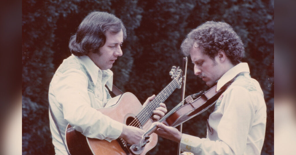 Tom Knowles (left) and Dave Goldman, 1978. Photo Courtesy of Tom Knowles