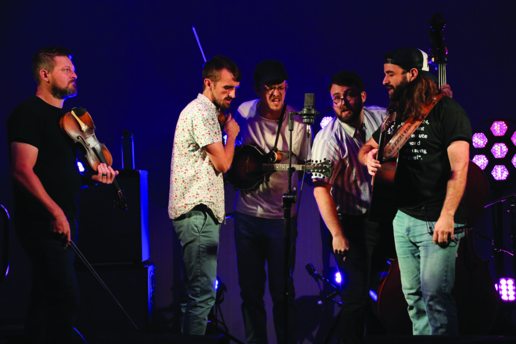 My Brother’s Keeper performing at a showcase at the Marriott Hotel