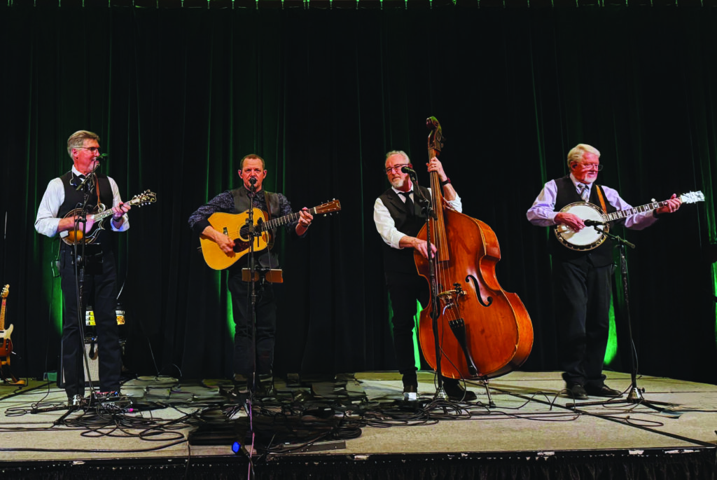 Balsam Range (left to right) Alan Bibey, Caleb Smith, Tim Surrett and Marc Pruett  //  Photo by Mandy Tenery 