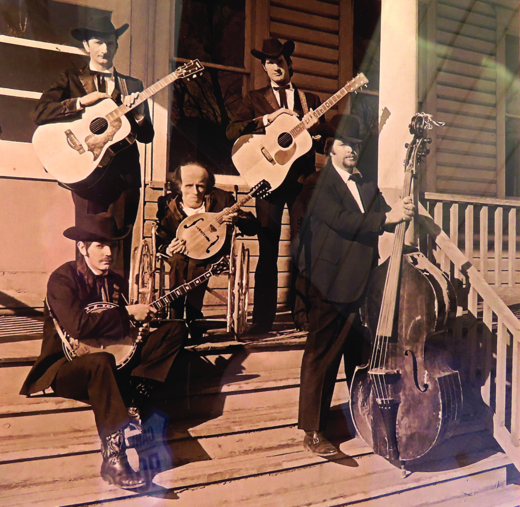 Richard Hefner with the Black Mountain Bluegrass Boys, circa 1970s. // Photo courtesy of richard hefner