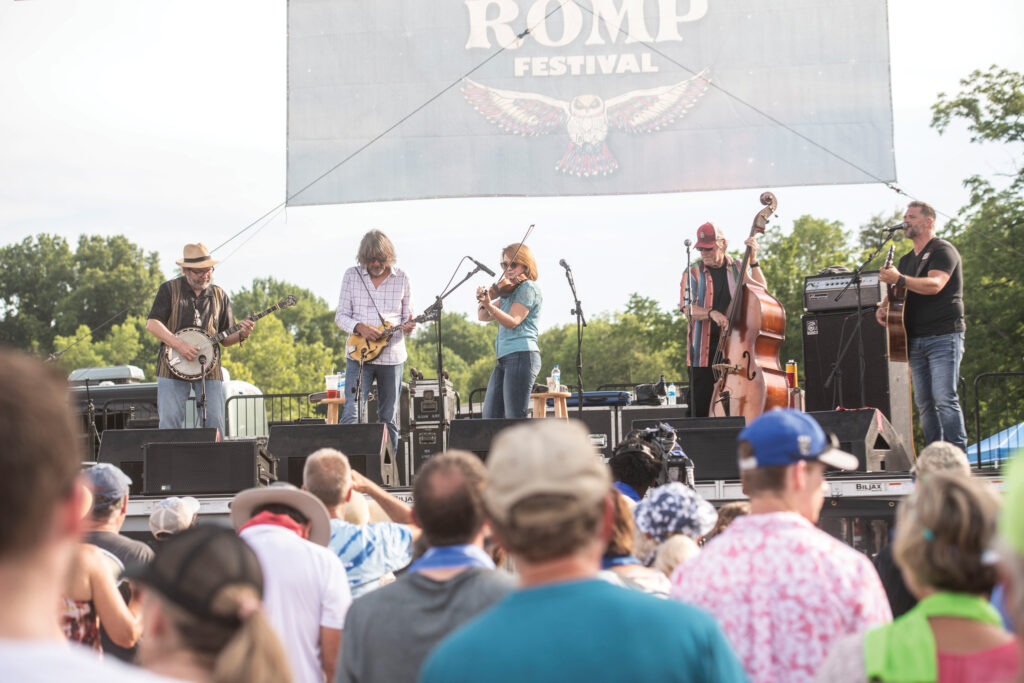 The SteelDrivers performing at the ROMP festival in Owensboro, Kentucky.
Photo by alex morgan imaging