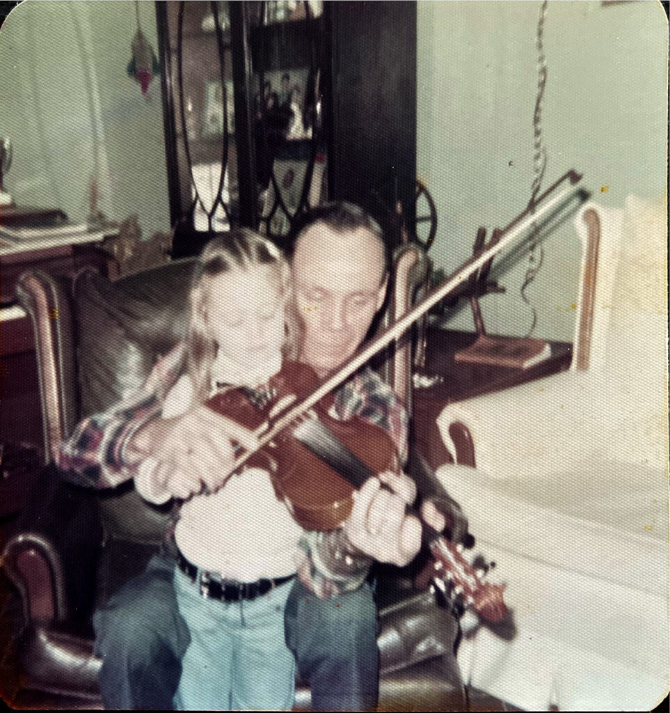 Ashleigh Graham with her father  // Photo courtesy of Ashleigh Graham