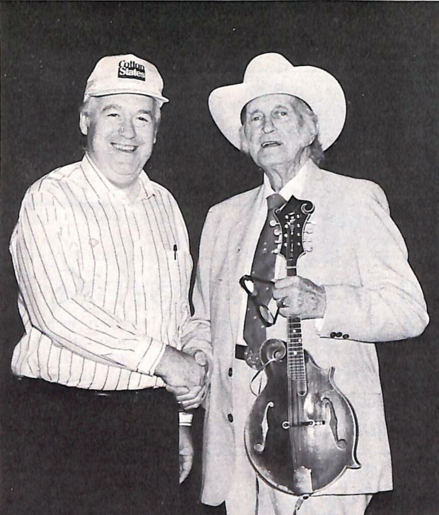 Norman Adams and Bill Monroe.