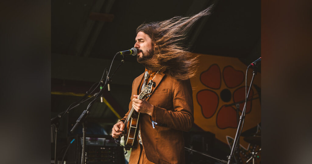 Jake Howard at the Blissfest Music Festival 2025! Photo by Victoria Reackhof