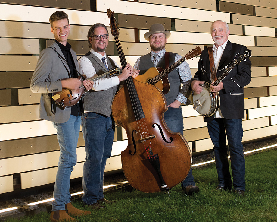 Special Consensus, circa 2020 (left to right) Nate Burie, Dan Eubanks, Rick Faris and Greg Cahill.   //  photo by Bethany Carson