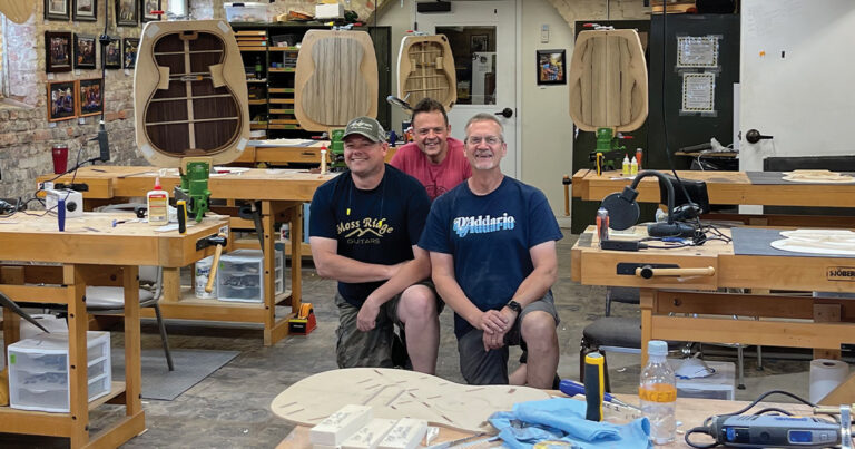 The Henderson School instructors (left to right) Josh Reese, Spencer Strickland, Marty Howard. // Photo by Spencer Strickland