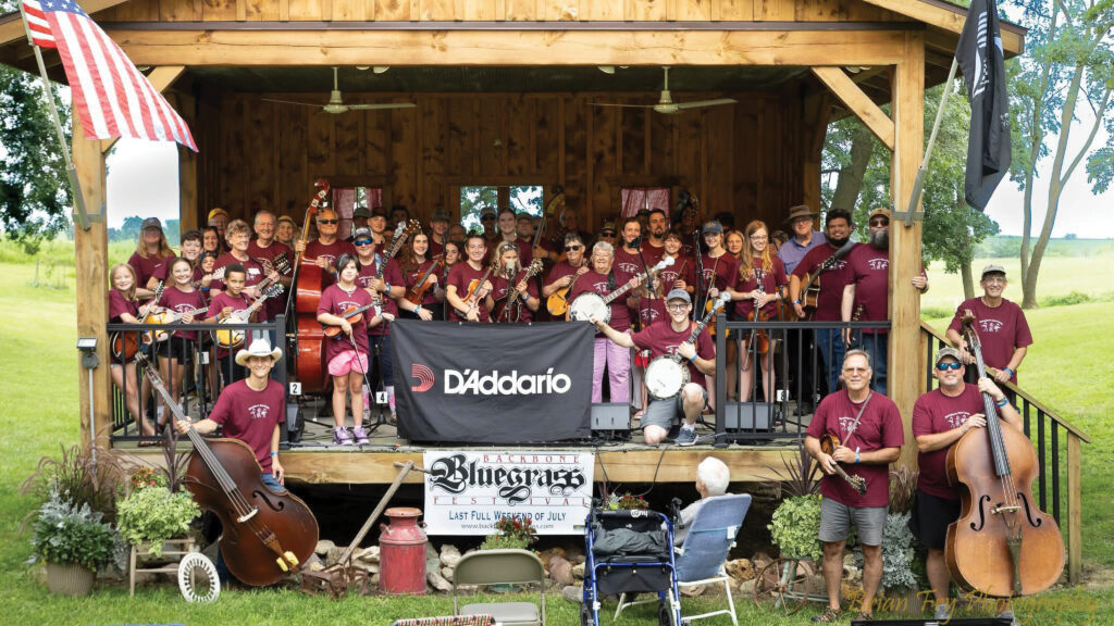 The 2025 Strawberry Jam Camp Attendees. 
Photo Courtesy of Kaitlyn Briggs.