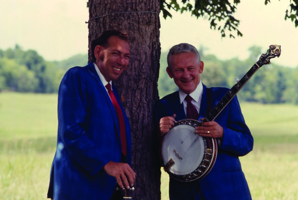 Bill Harrell and Don Reno.  Photo Courtesy Reno Family/Jeremy Stephens Collection