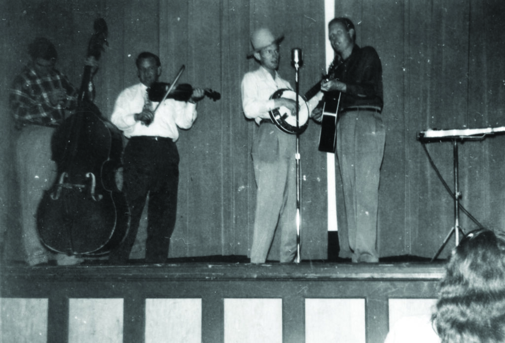 Don Reno and Red Smiley with Tommy Magness, 1950.  Photo Courtesy of Reno Family/Jeremy Stephens Collection