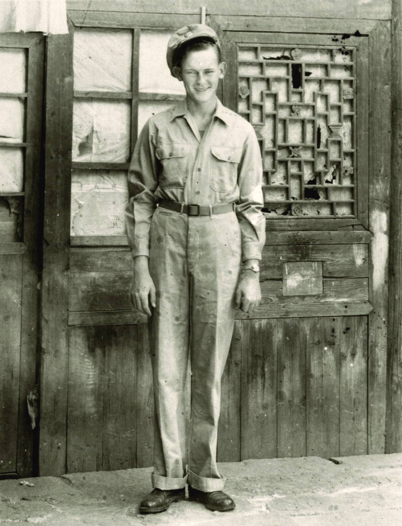 Don Reno in Burma, 1943. Photo Courtesy of Reno Family/Jeremy Stephens Collection