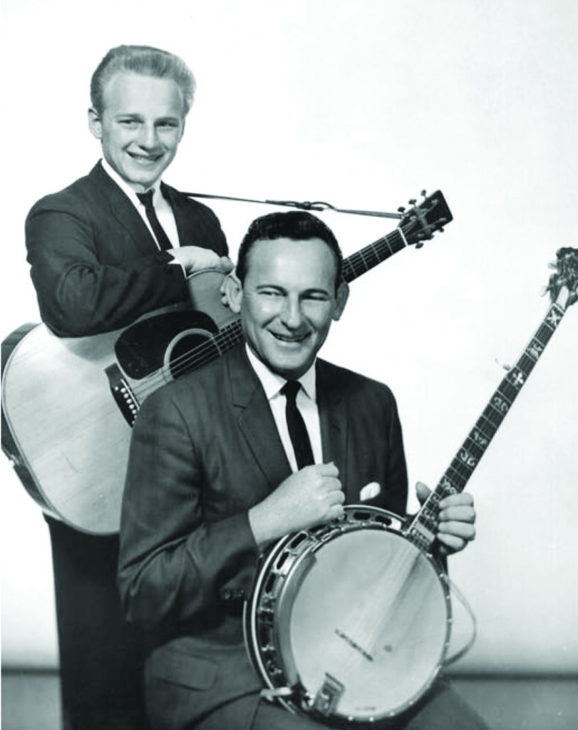 Ronnie and Don Reno.  Photo Courtesy of Ronnie Reno