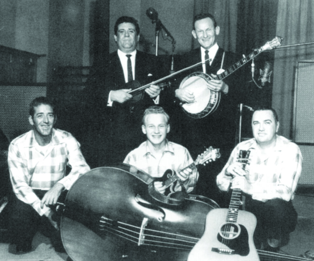 Ronnie Reno with Don Reno and the Tennessee Cut Ups.  Photo Courtesy of Ronnie Reno