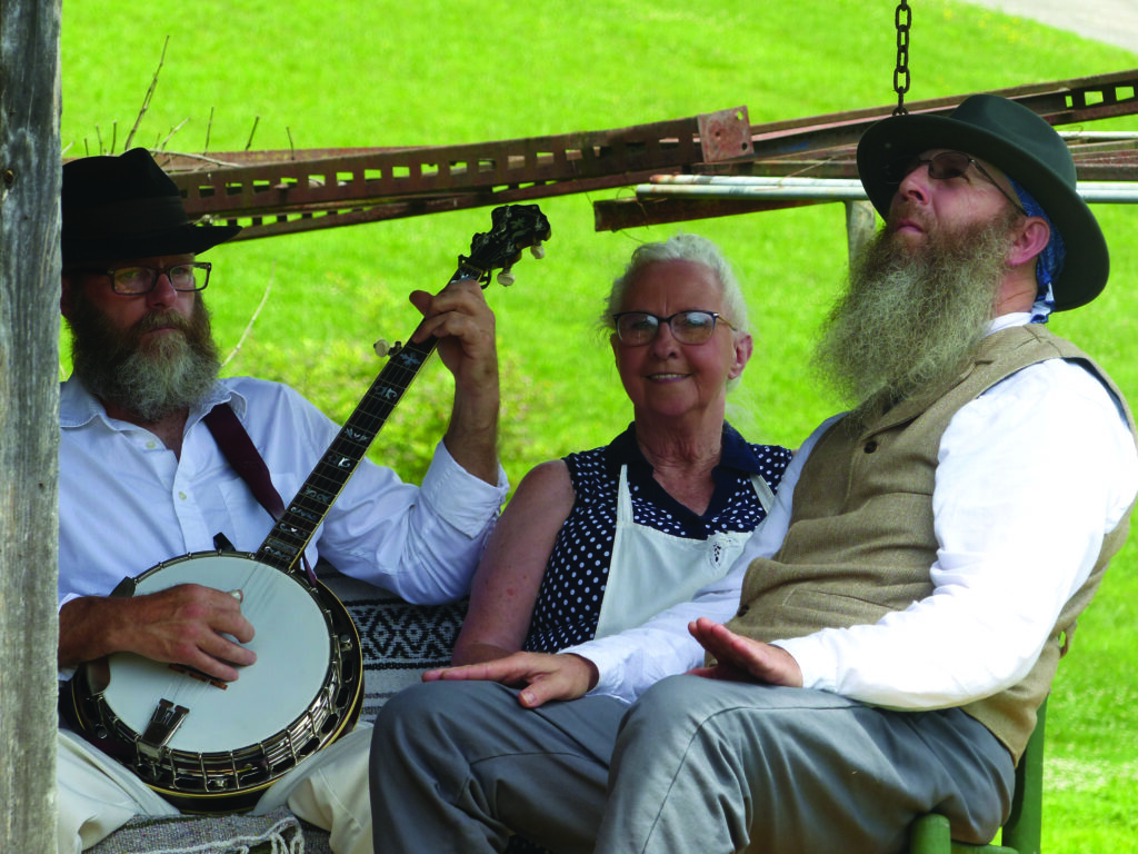Tom Hyatt, Vivian Pennington Hopkins, Joe Couch.  //  photos By Sandy Hatley