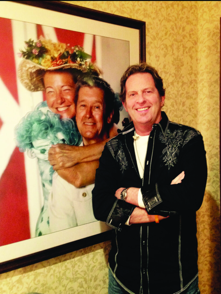 Paul Brewster backstage at the Grand Ole Opry.  Photo Courtesy of Paul Brewster.