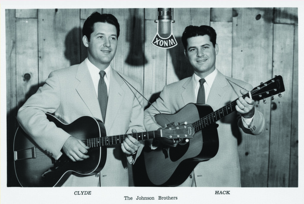 Clyde and Hack Johnson, ca. 1953