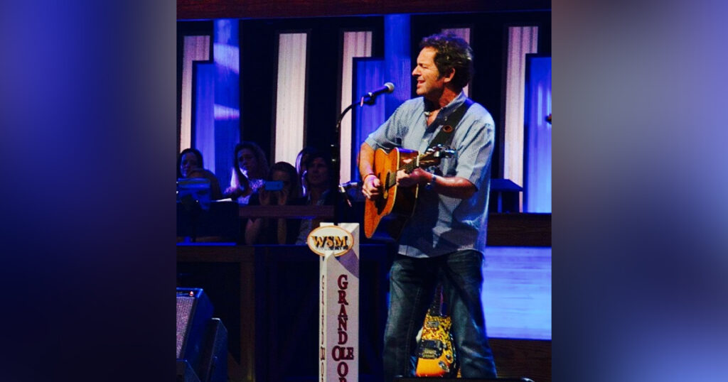 Paul Brewster performing at the Grand Ole Opry. Photo Courtesy of Paul Brewster.