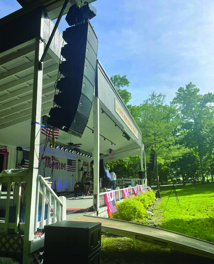 The GBS Sound speaker stack.