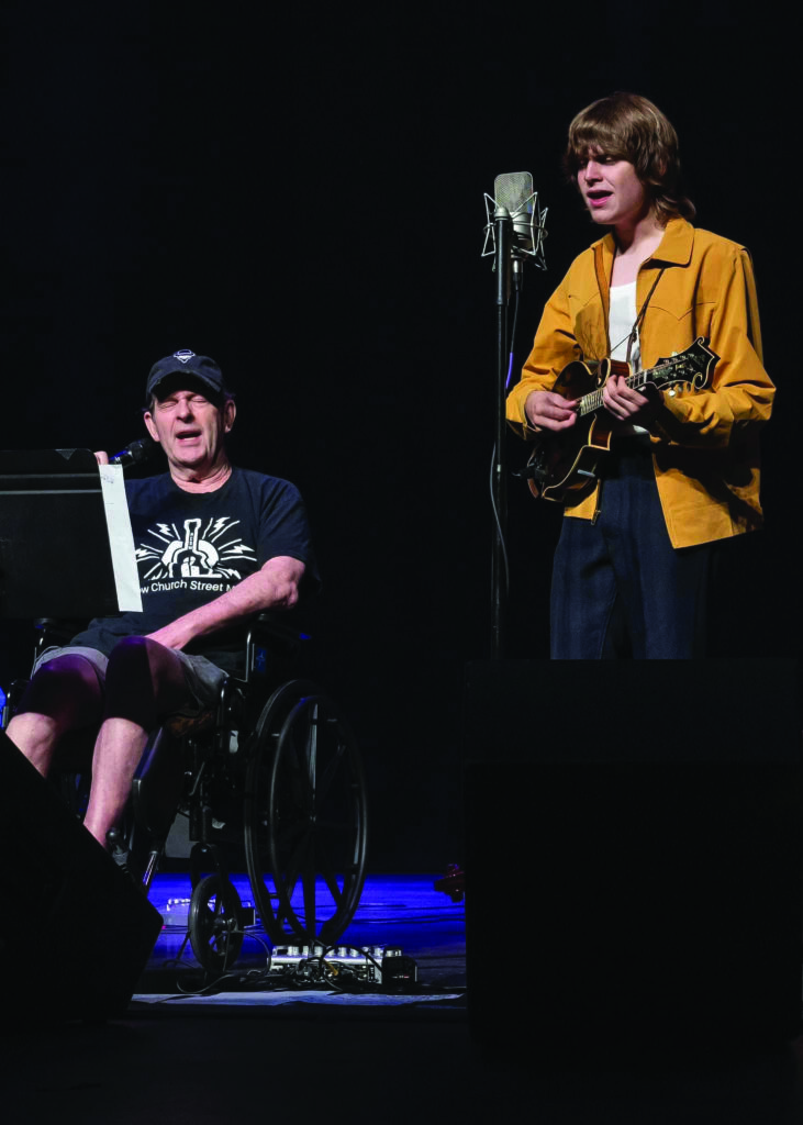 Paul Brewster with Wyatt Ellis.  Photo Courtesy of Wyatt Ellis.