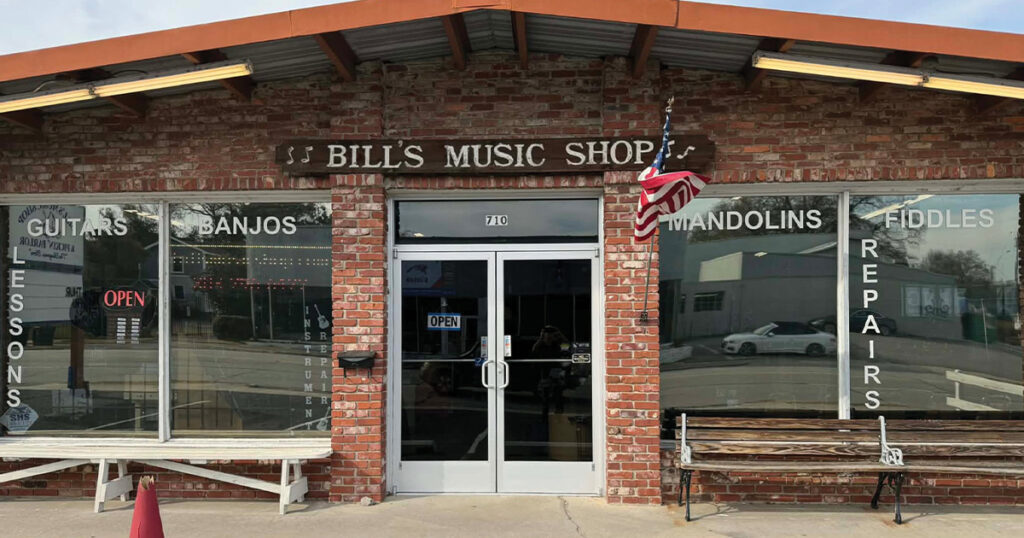 Bill’s Music Shop and Pickin’ Parlor