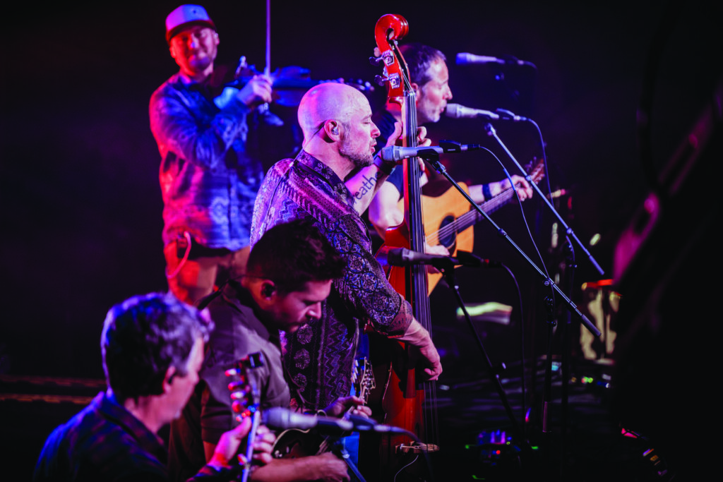 Yonder Mountain String Band.  //  Photo by Tara Gracer