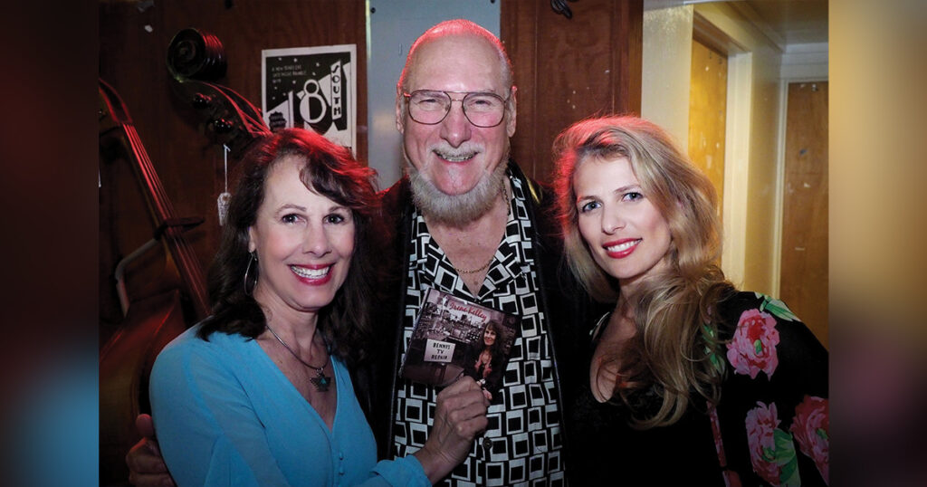 Irene Kelley with Steve Crooper and Justyna Kelley. // Photo By Justyna Kelley